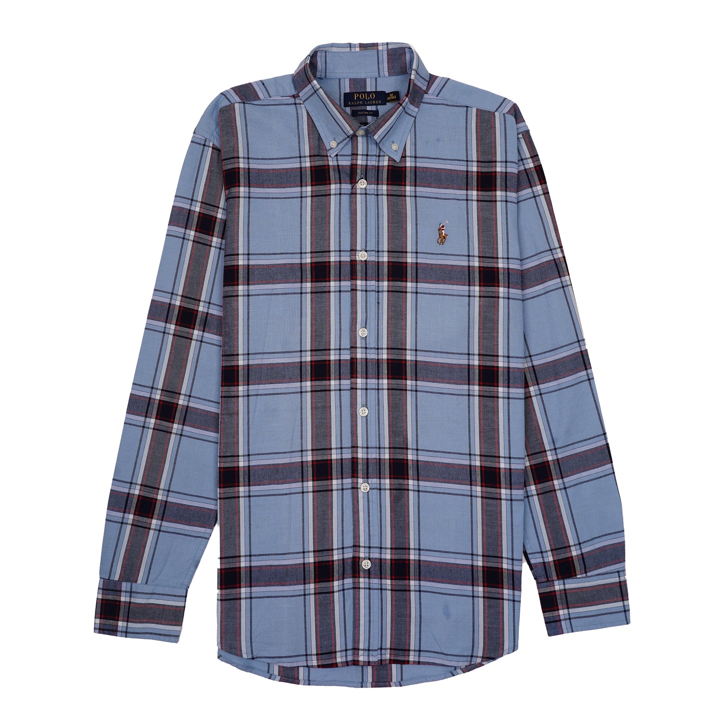 POLO RALPH LAUREN Opulent Azure Tailored Fit Long Sleeve Shirt