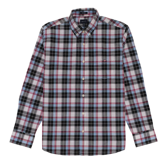 GANT Classic Fit Multi-Color Plaid Button-Down Shirt