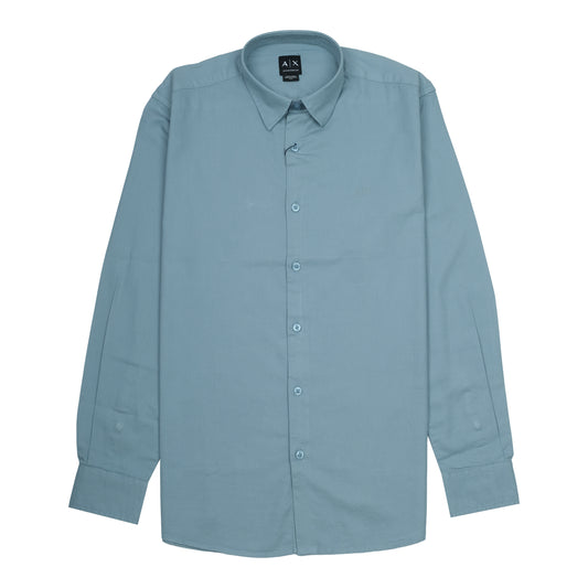A|X Ethereal Lagoon Tailored Fit Long Sleeve Button-Up Shirt