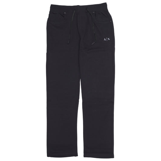 ARMANI EXCHANGE Midnight Onyx Relaxed Fit Drawstring Lounge Pants