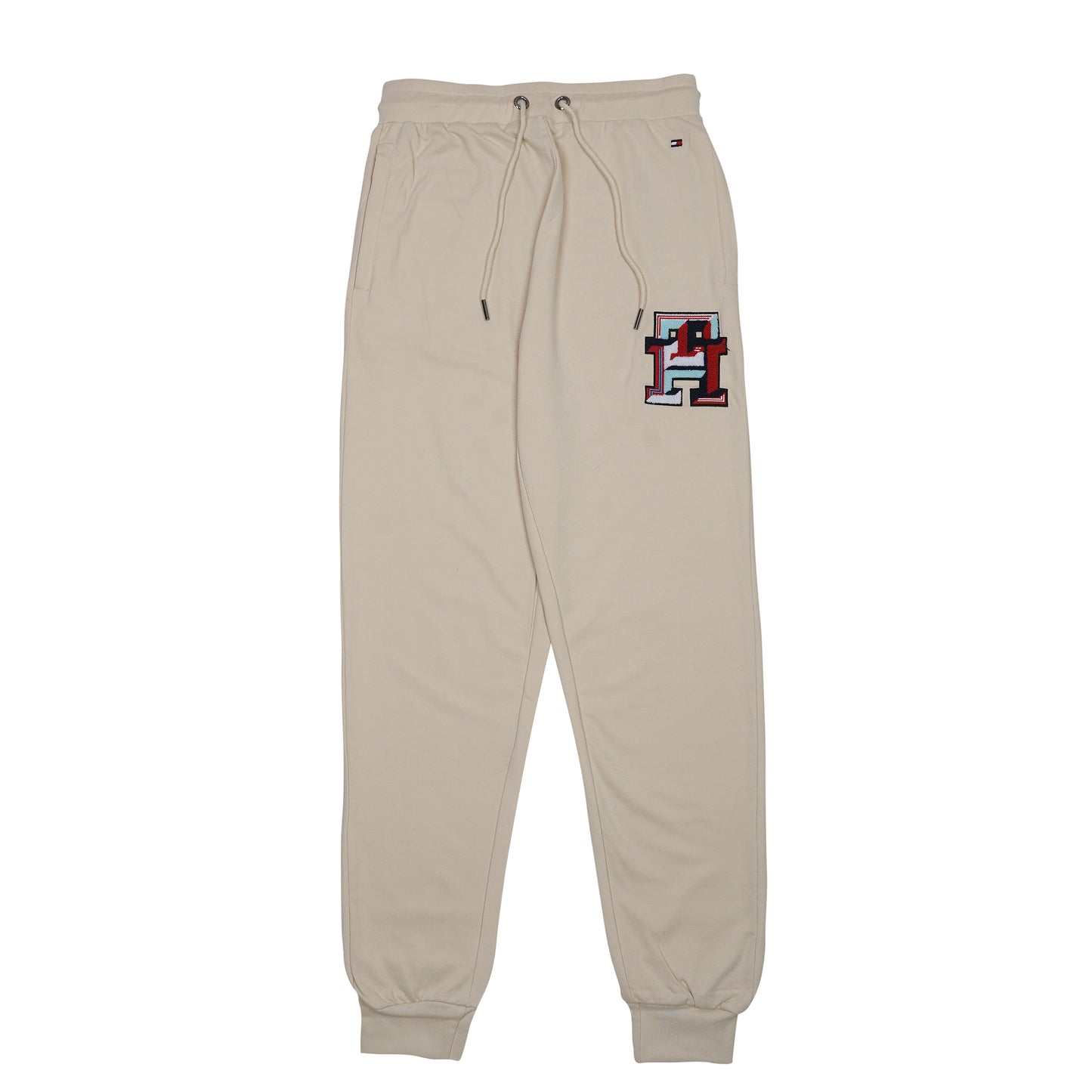 TOMMY HILFIGER Opulent Sand Luxe Fit Embroidered Joggers