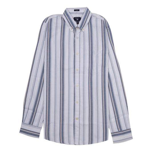 GANT Serene Ocean Slim Fit Long Sleeve Striped Button-Down Shirt