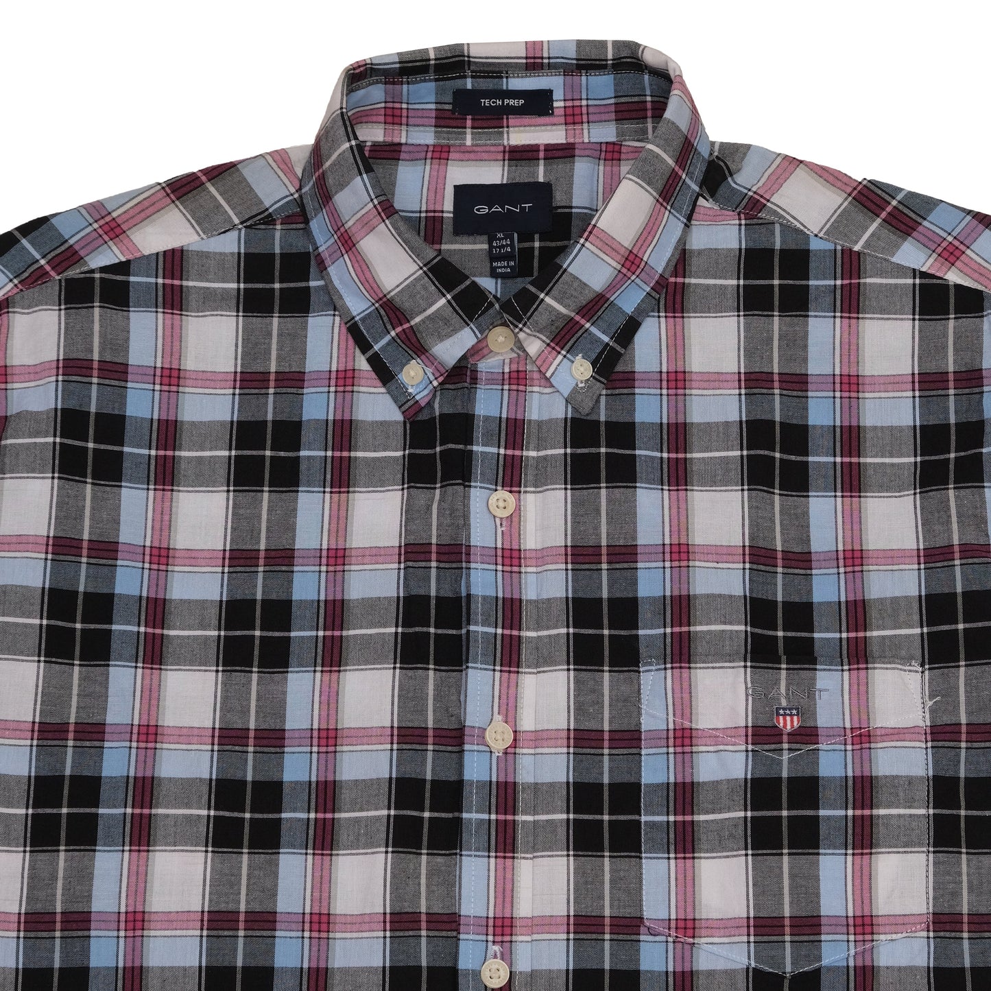 GANT Classic Fit Multi-Color Plaid Button-Down Shirt