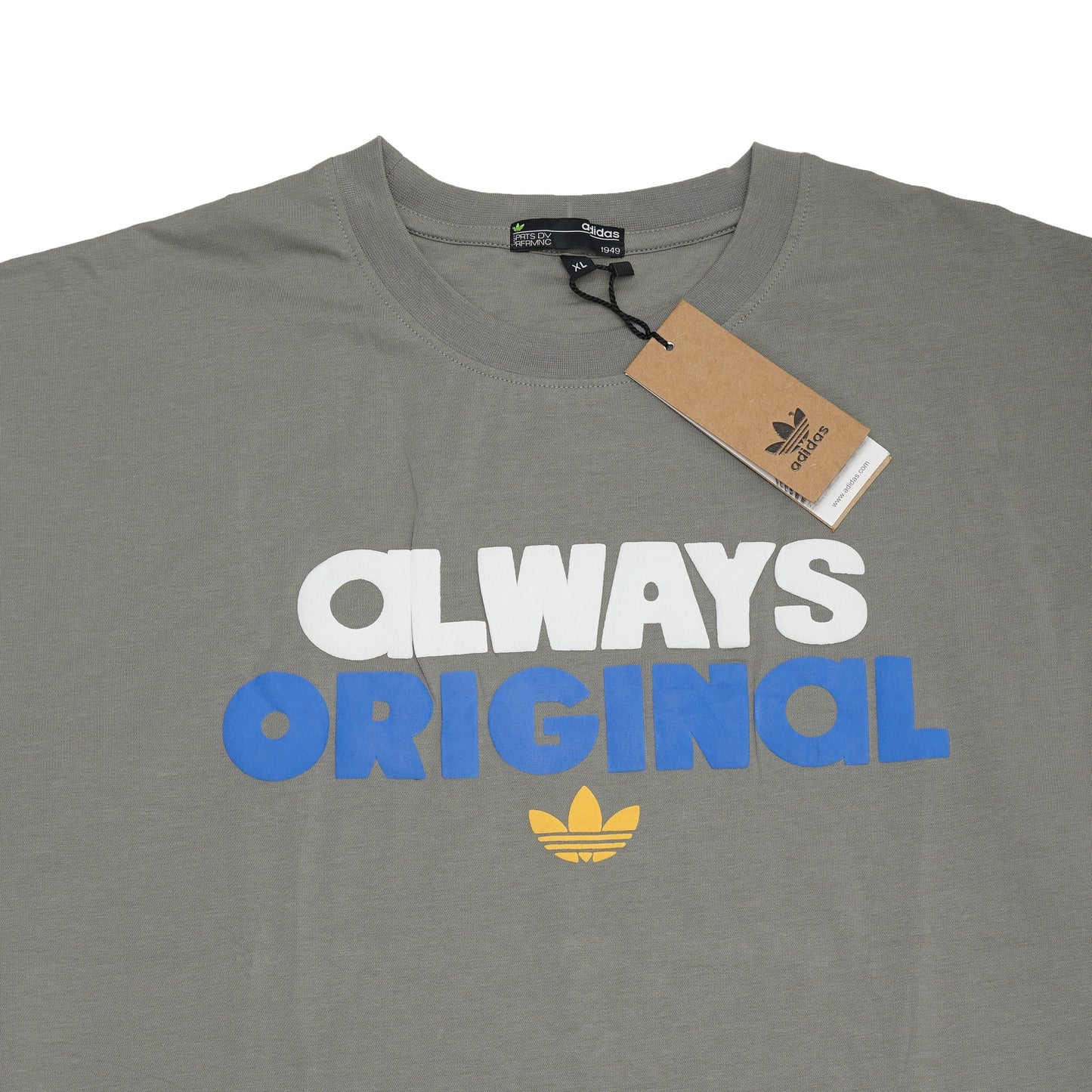 ADIDAS Always Original Military Green Graphic T-Shirt