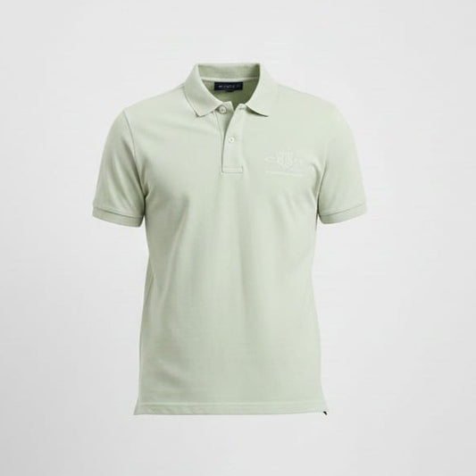 GANT Serene Mint Classic Fit Short Sleeve Piqué Polo