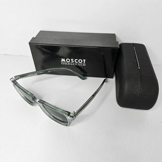 MOSCOT Originals Enchanted Emerald Retro-Style Sunglasses with Case