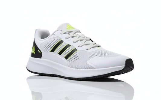 ADIDAS Luminous Chartreuse Sleek Fit Performance Running Shoes