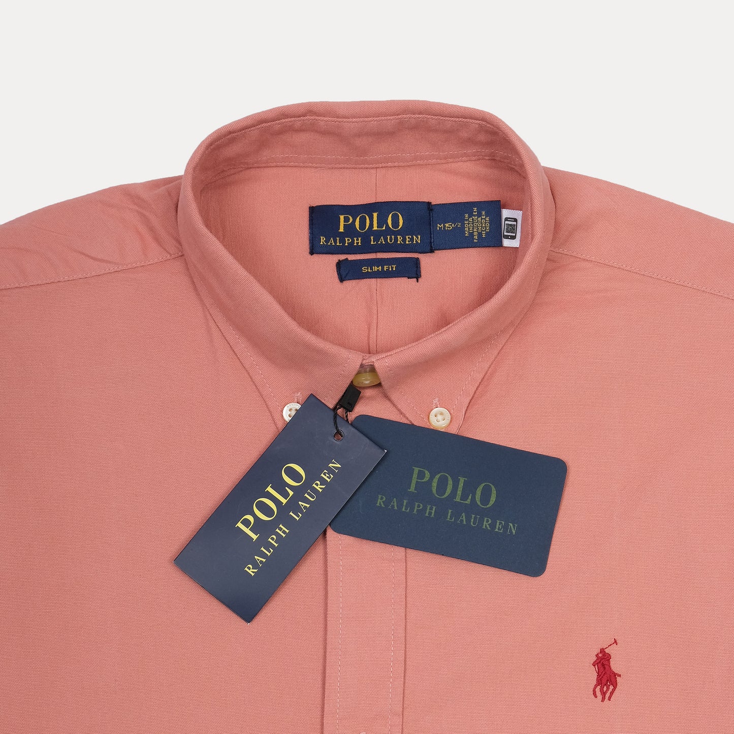 POLO RALPH LAUREN Coral Blossom Tailored Fit Long Sleeve Button-Down Shirt