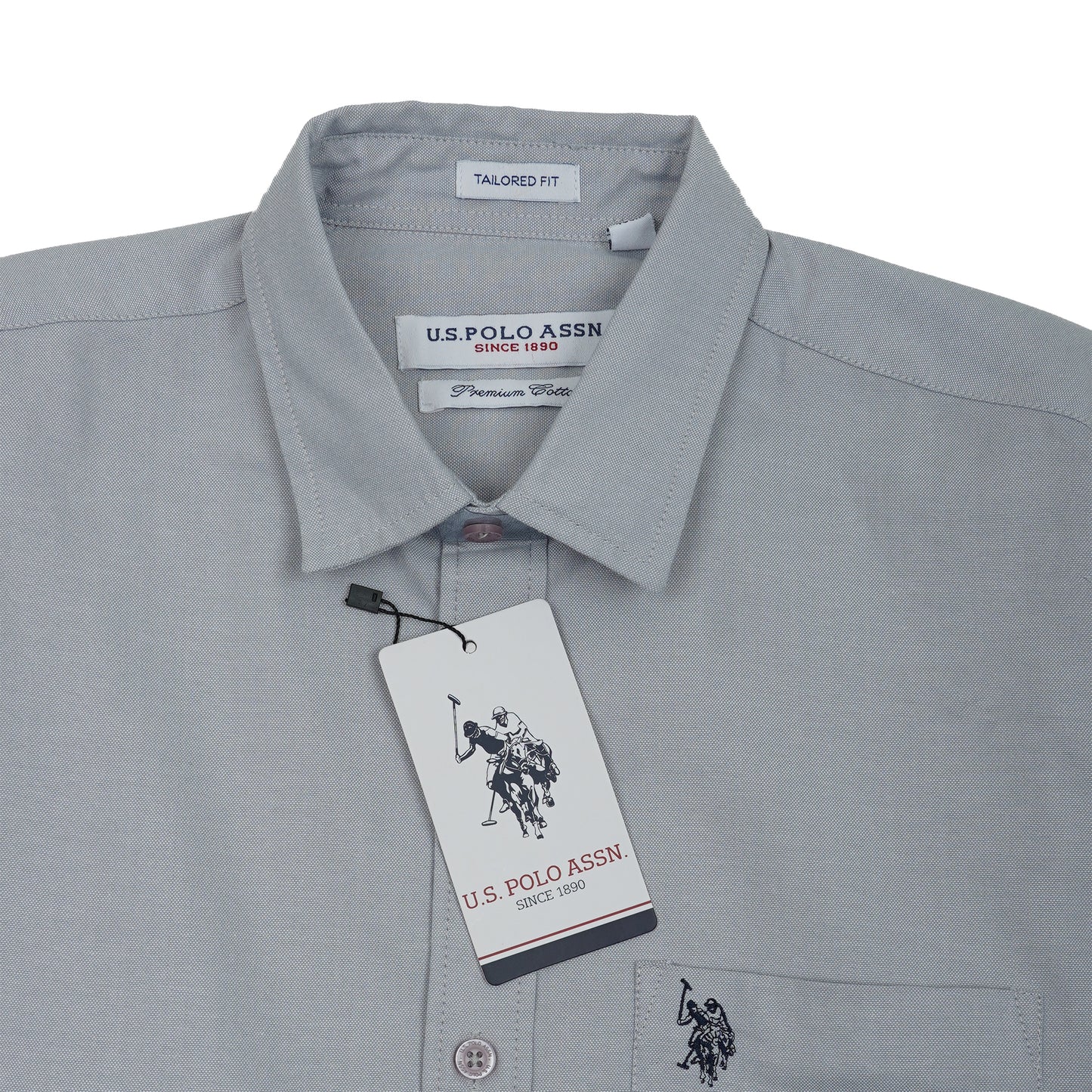 U.S. POLO ASSN. Prismatic Steel Long Sleeve Shirt
