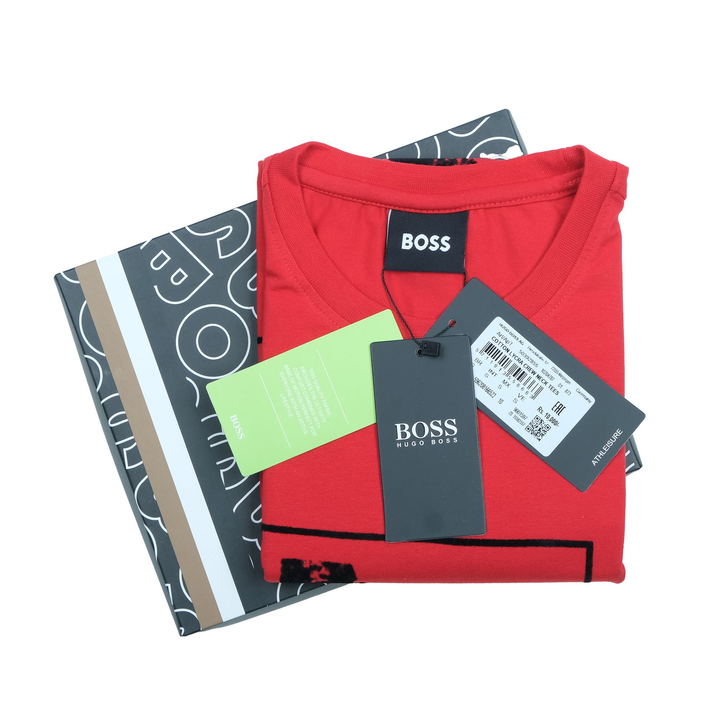 BOSS Red Graphic Print Casual T-Shirt