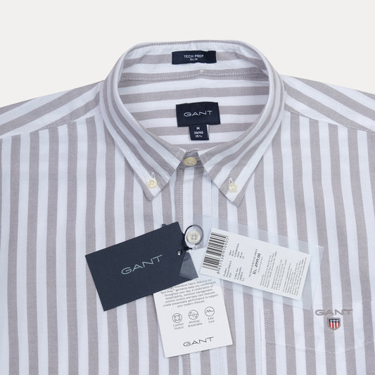 GANT Serene Mist Tailored Fit Long Sleeve Button-Up Shirt