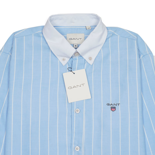 GANT Prismatic Teal Classic Fit Long Sleeve Button-Up Shirt