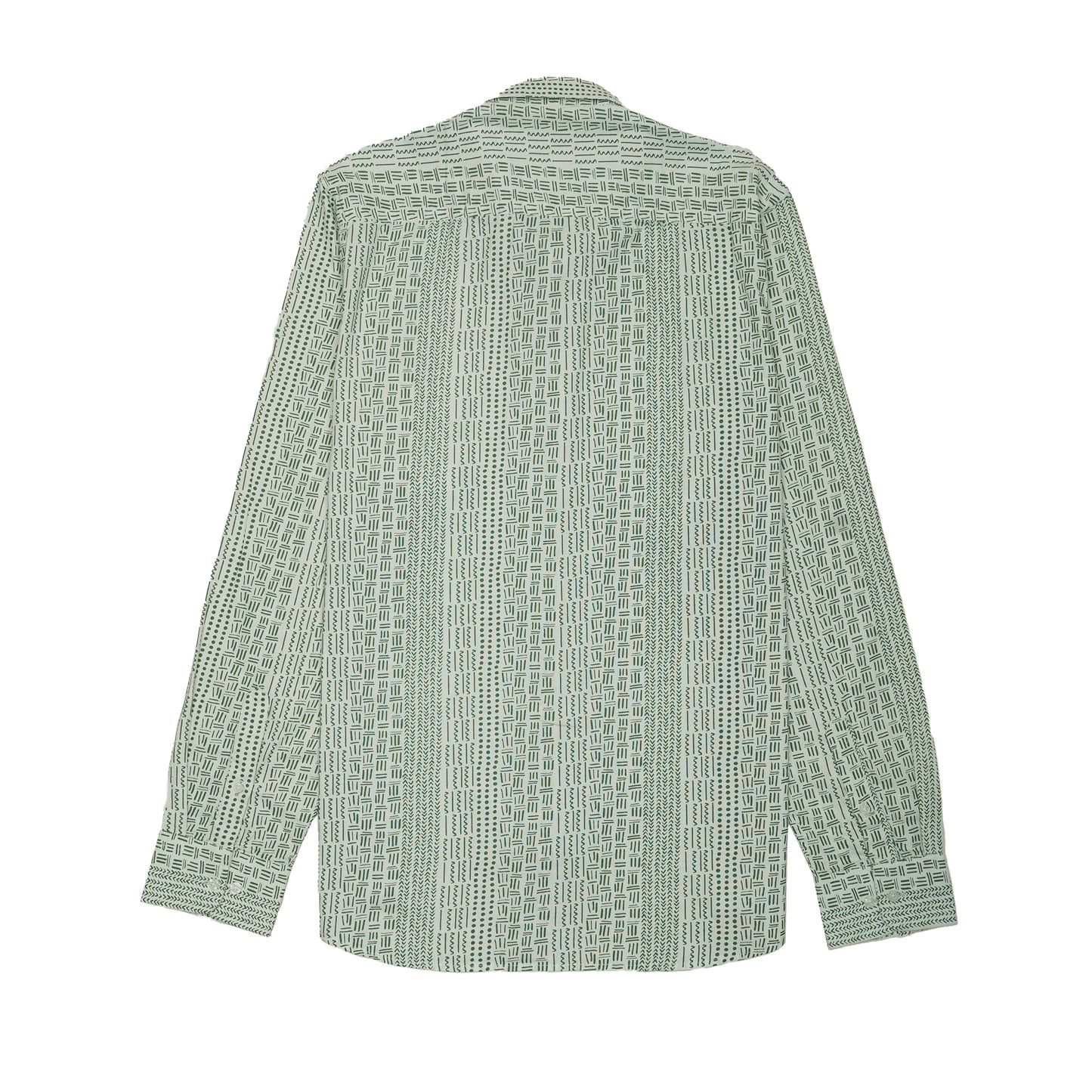 MNG Opulent Sage Contemporary Fit Long Sleeve Shirt