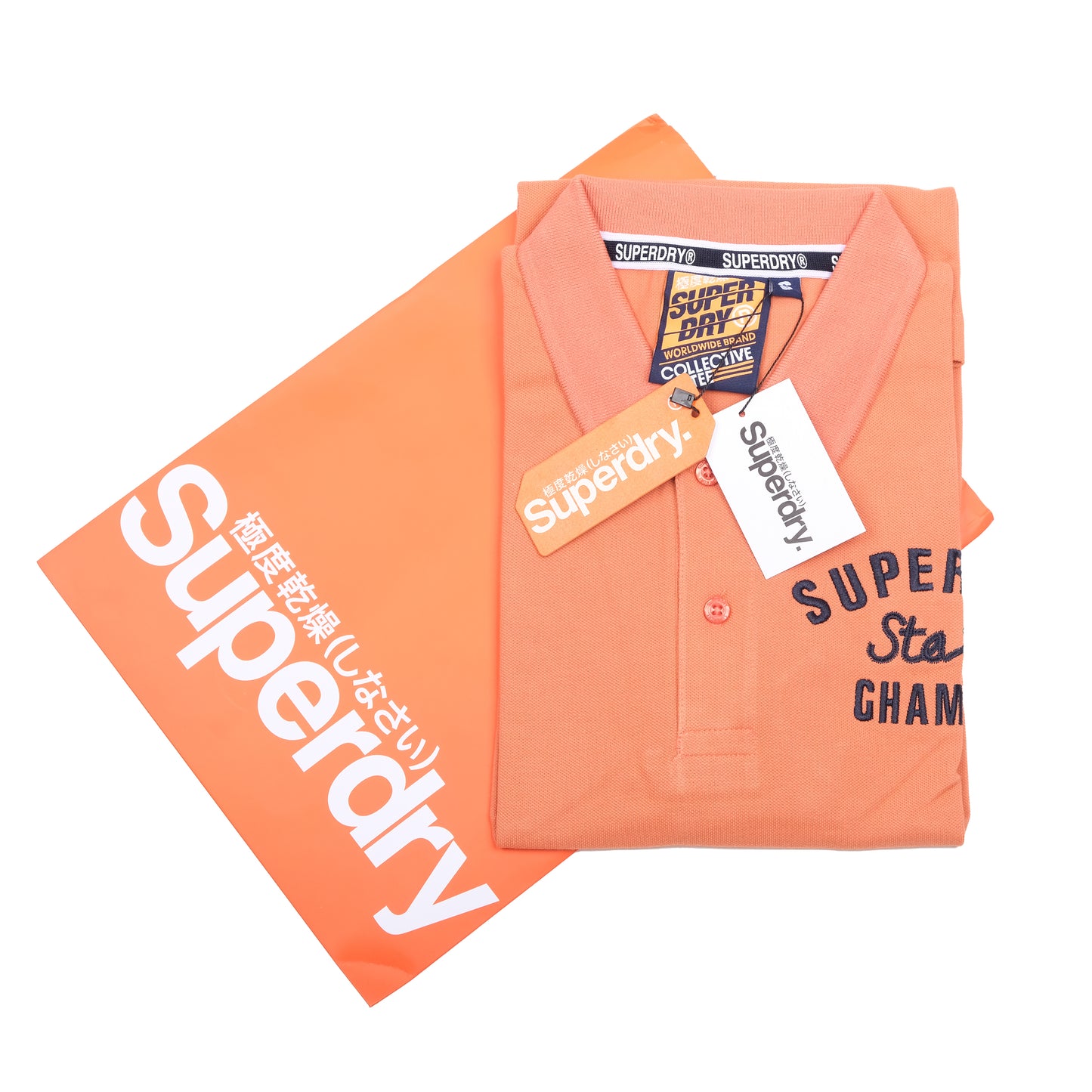 SUPERDRY State Champs Coral Classic Polo Shirt