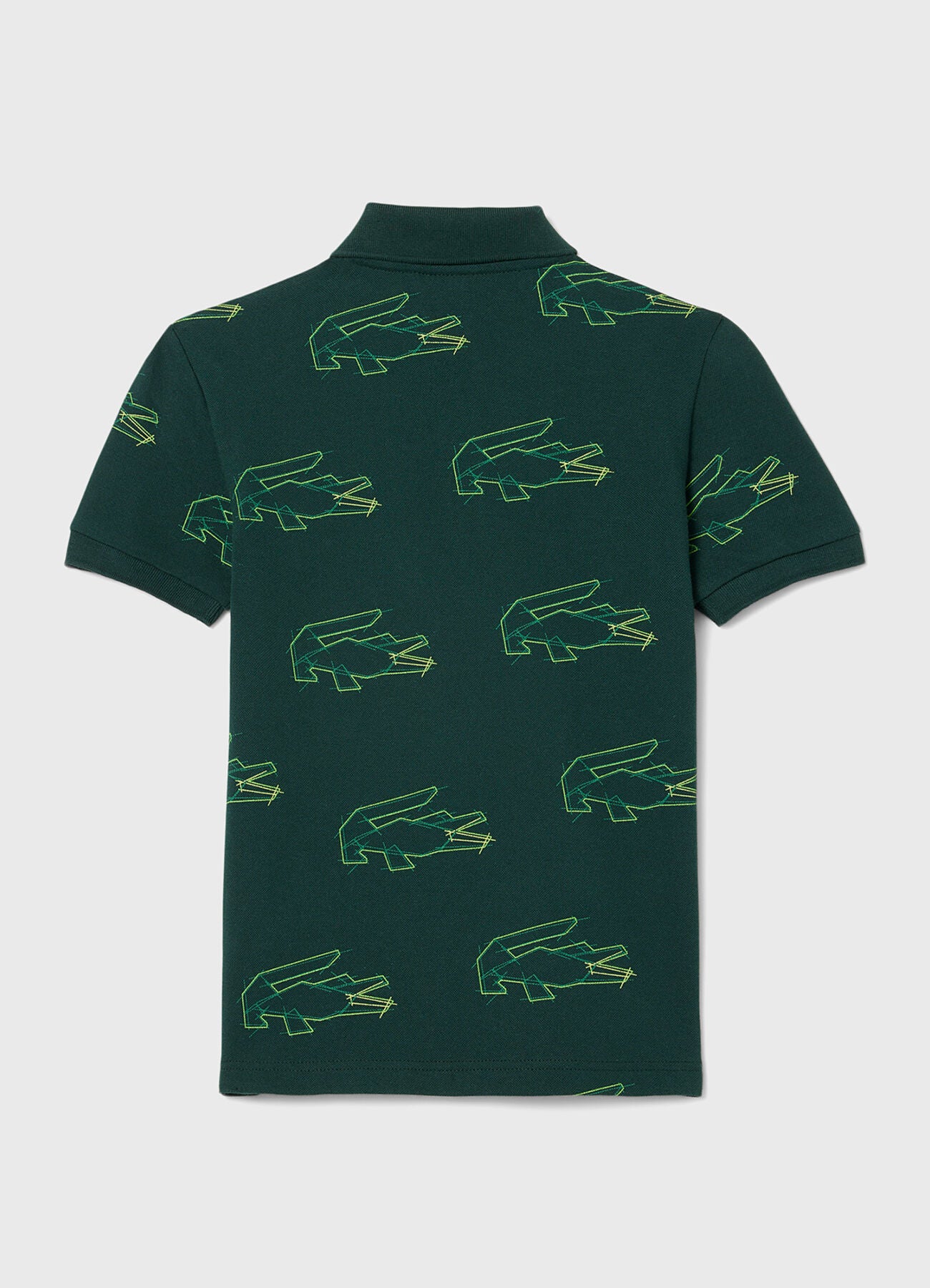 LACOSTE Mystic Pine Slim Fit Short Sleeve Piqué Polo Shirt