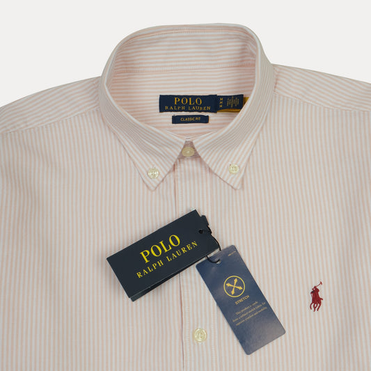POLO RALPH LAUREN Petal Pink Timeless Fit Long Sleeve Button-Down Shirt