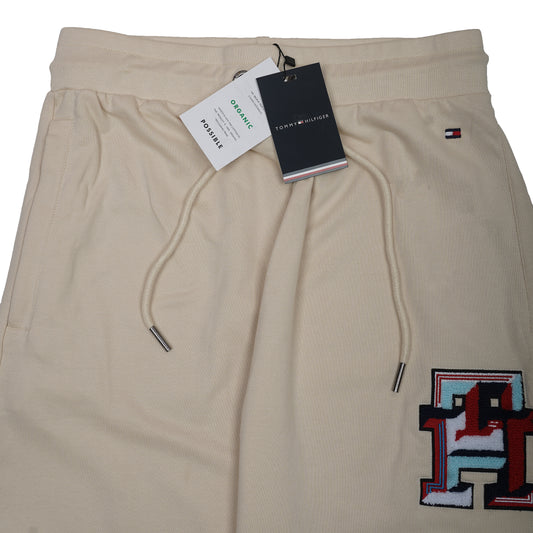 TOMMY HILFIGER Opulent Sand Luxe Fit Embroidered Joggers