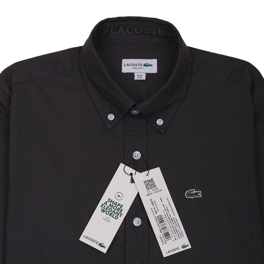 LACOSTE Obsidian Whisper Classic Fit Long Sleeve Button-Up Shirt