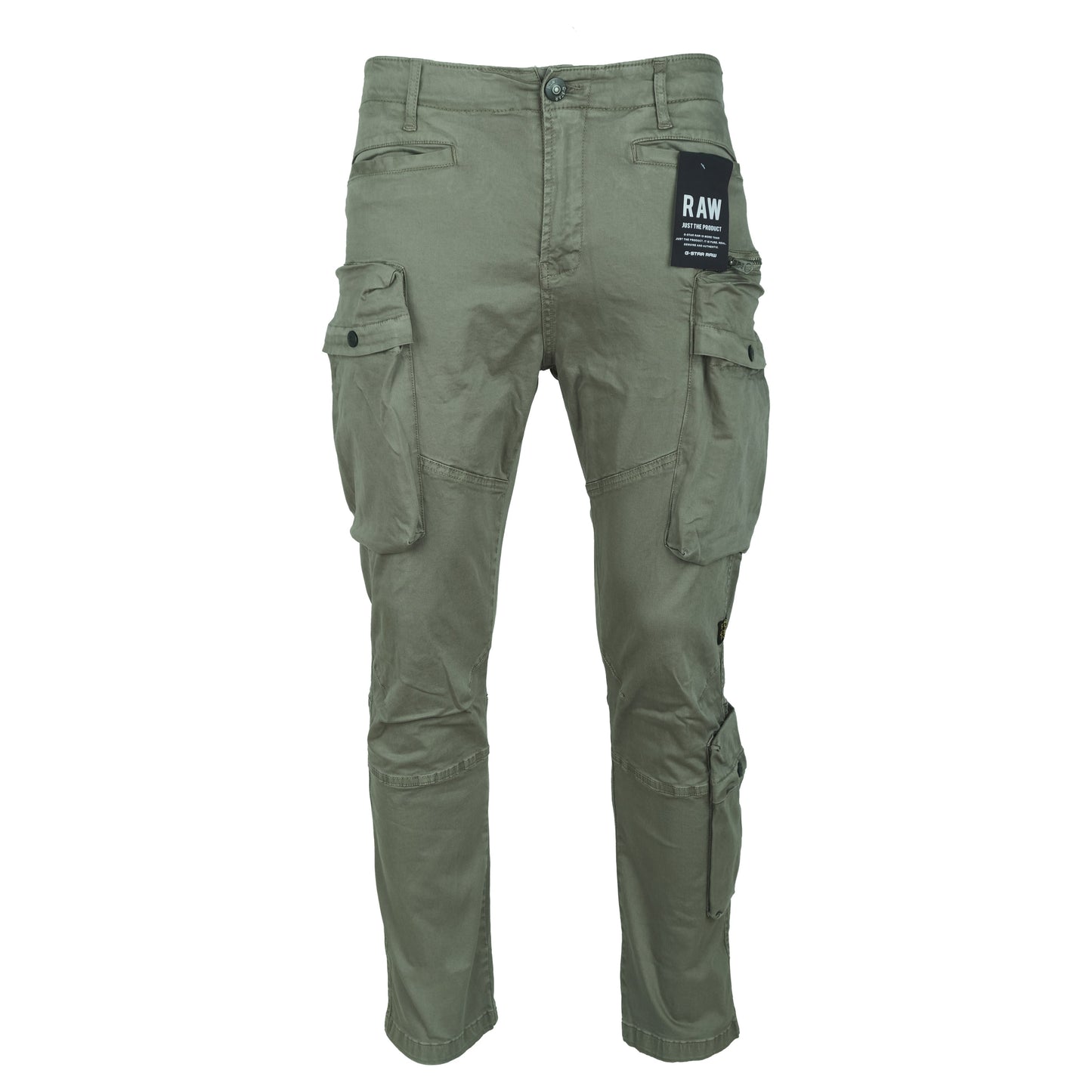 G-STAR RAW Military Green Premium Ospak Slim Cargo Pants