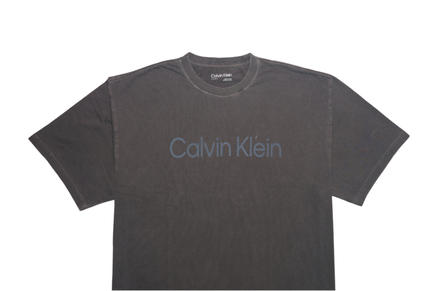 CALVIN KLEIN Radiant Teal Luxe Fit Oversized T-Shirt