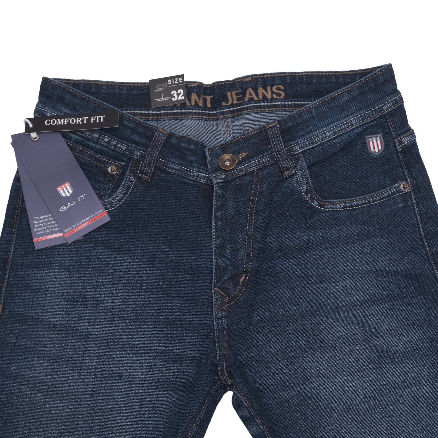 GANT Comfort Fit Dark Blue Classic Denim Jeans