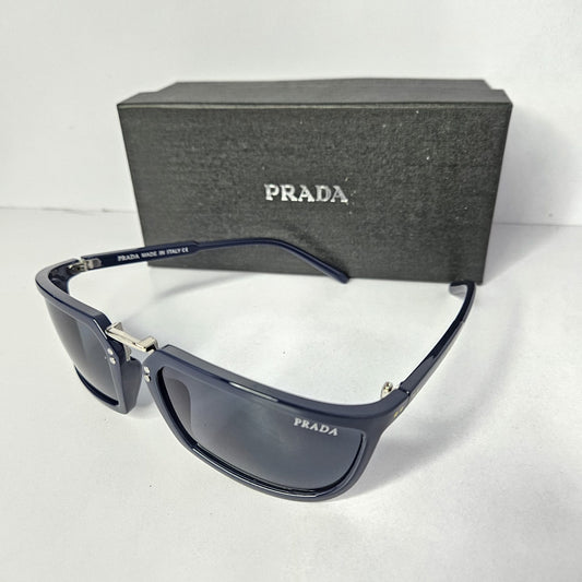PRADA Celestial Teal Bold Frame Sunglasses