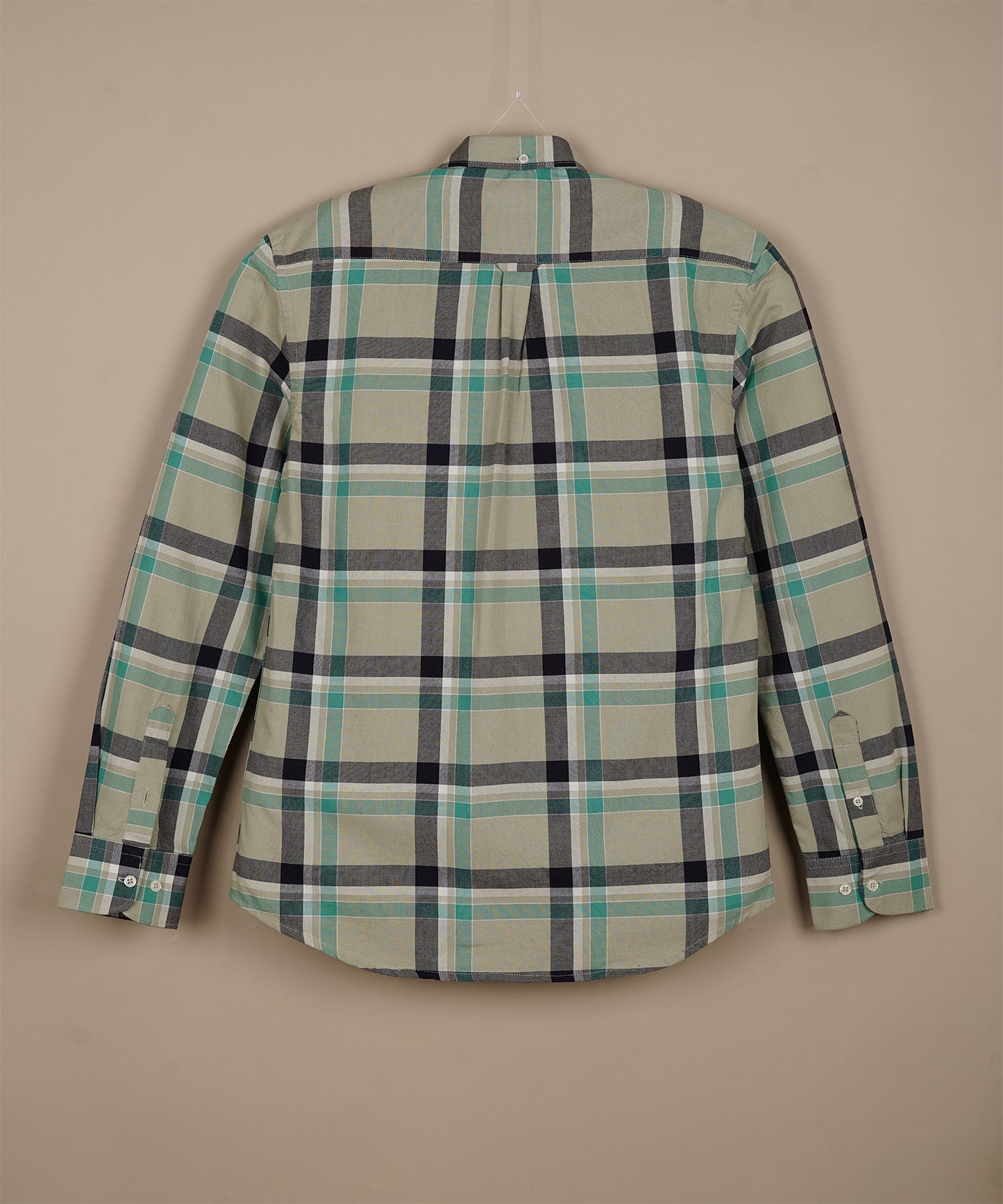 GANT Whimsical Juniper Smoke Relaxed Fit Long Sleeve Oxford Shirt
