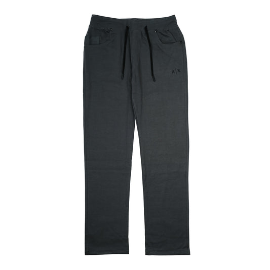 ARMANI EXCHANGE Charcoal Grey Drawstring Slim Fit Lounge Jogger Pants