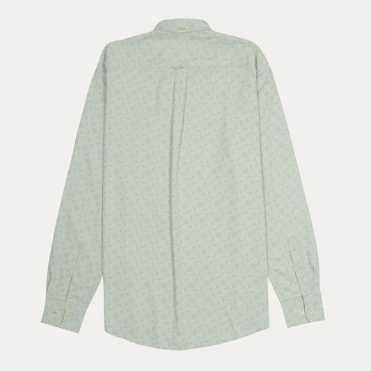 GANT Tranquil Seafoam Slim Fit Long Sleeve Oxford Shirt