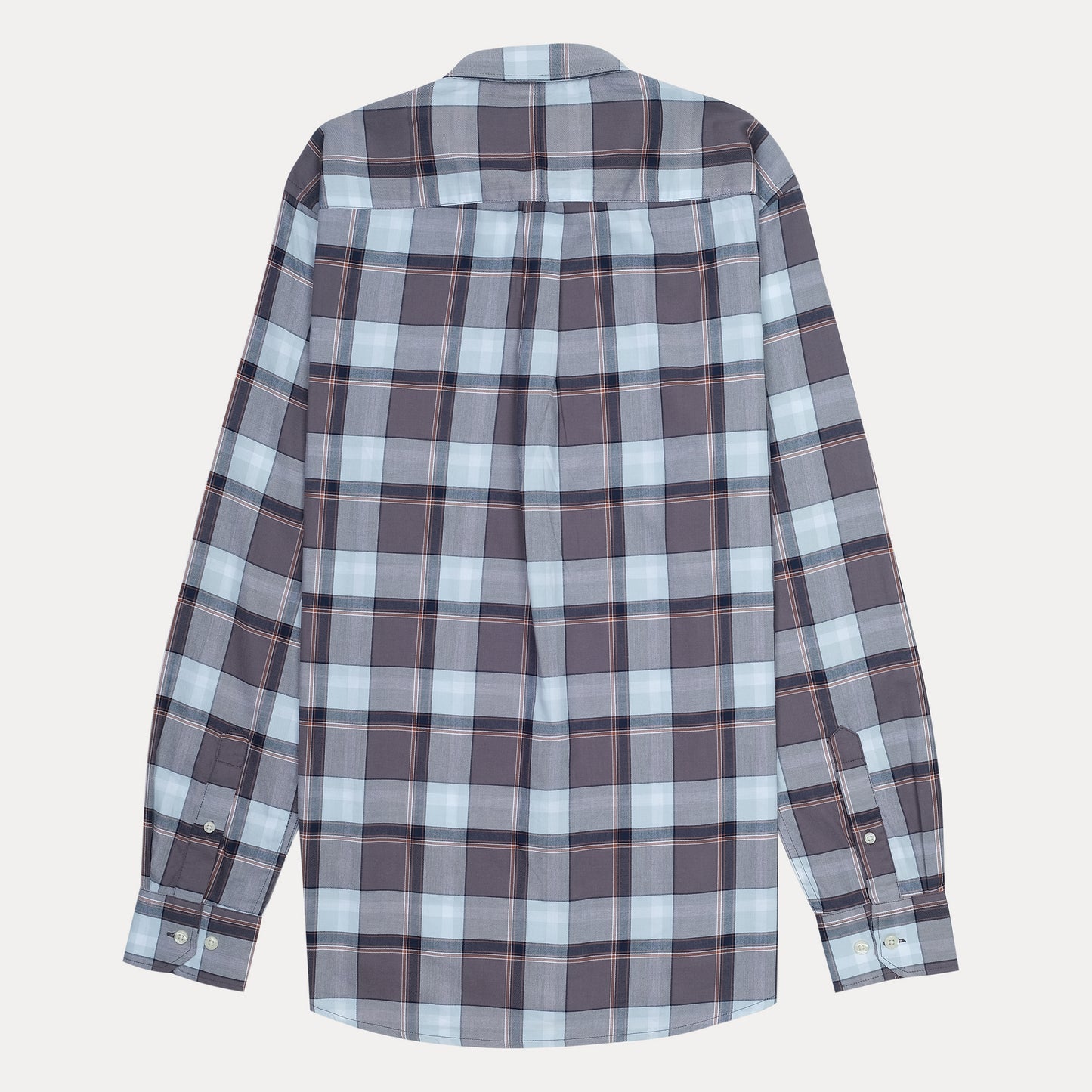 POLO RALPH LAUREN Tranquil Ash Custom Fit Long Sleeve Checked Shirt