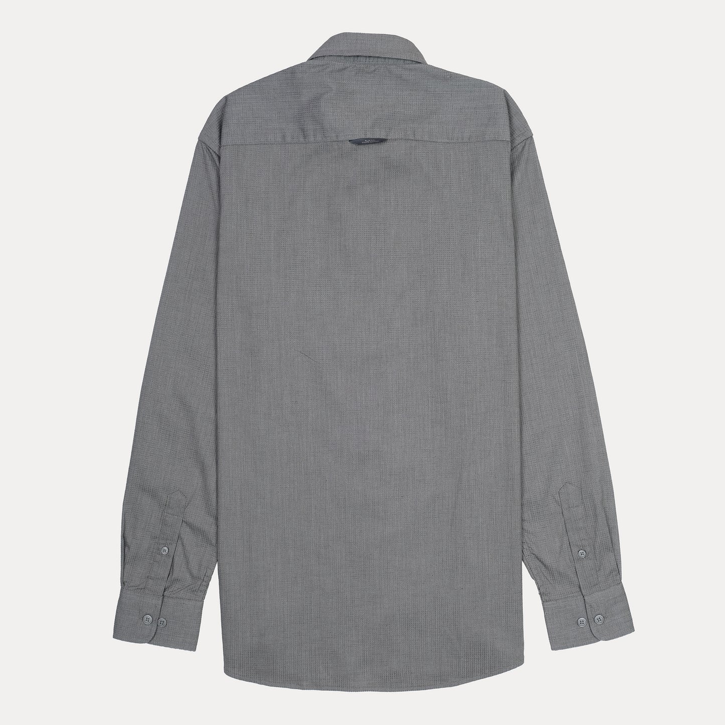 ARMANI EXCHANGE Celestial Charcoal Classic Fit Long Sleeve Shirt