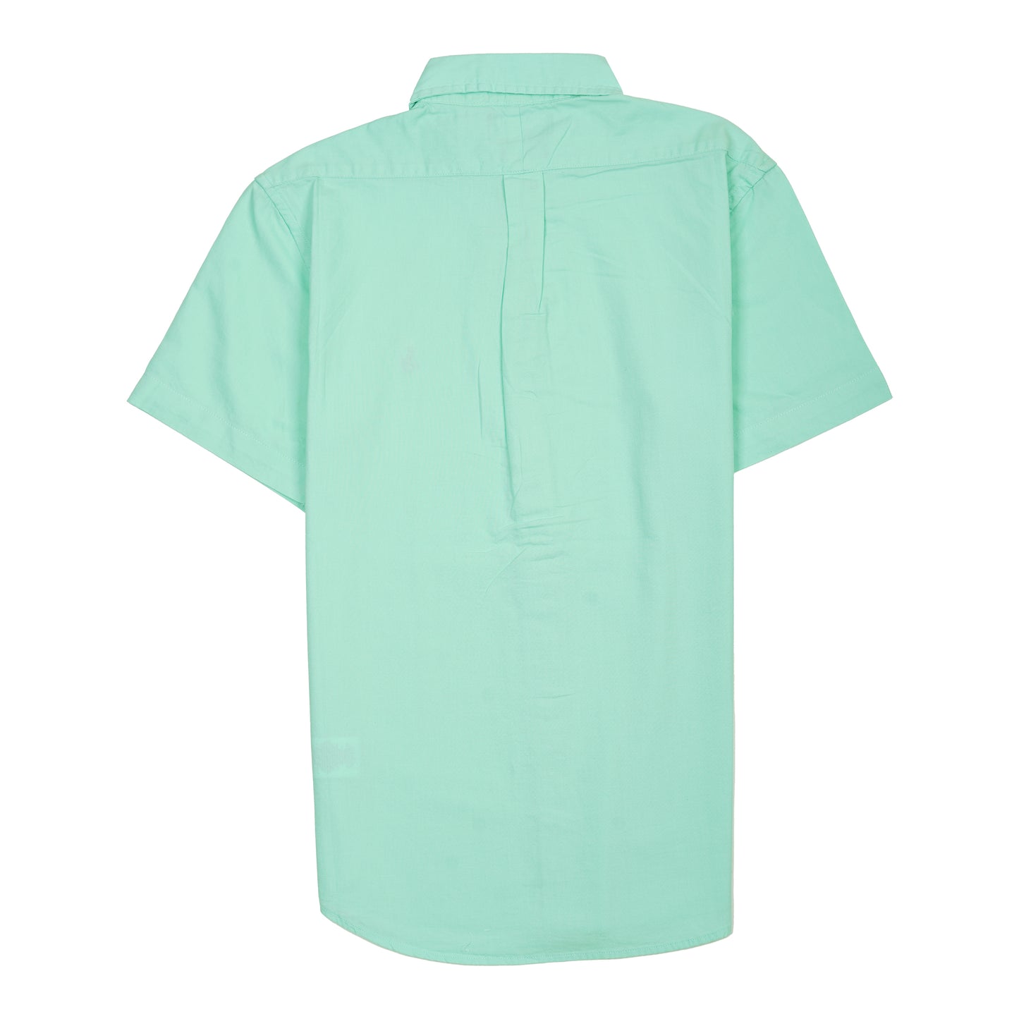 POLO RALPH LAUREN Serene Aqua Slim Fit Short Sleeve Button-Down Shirt