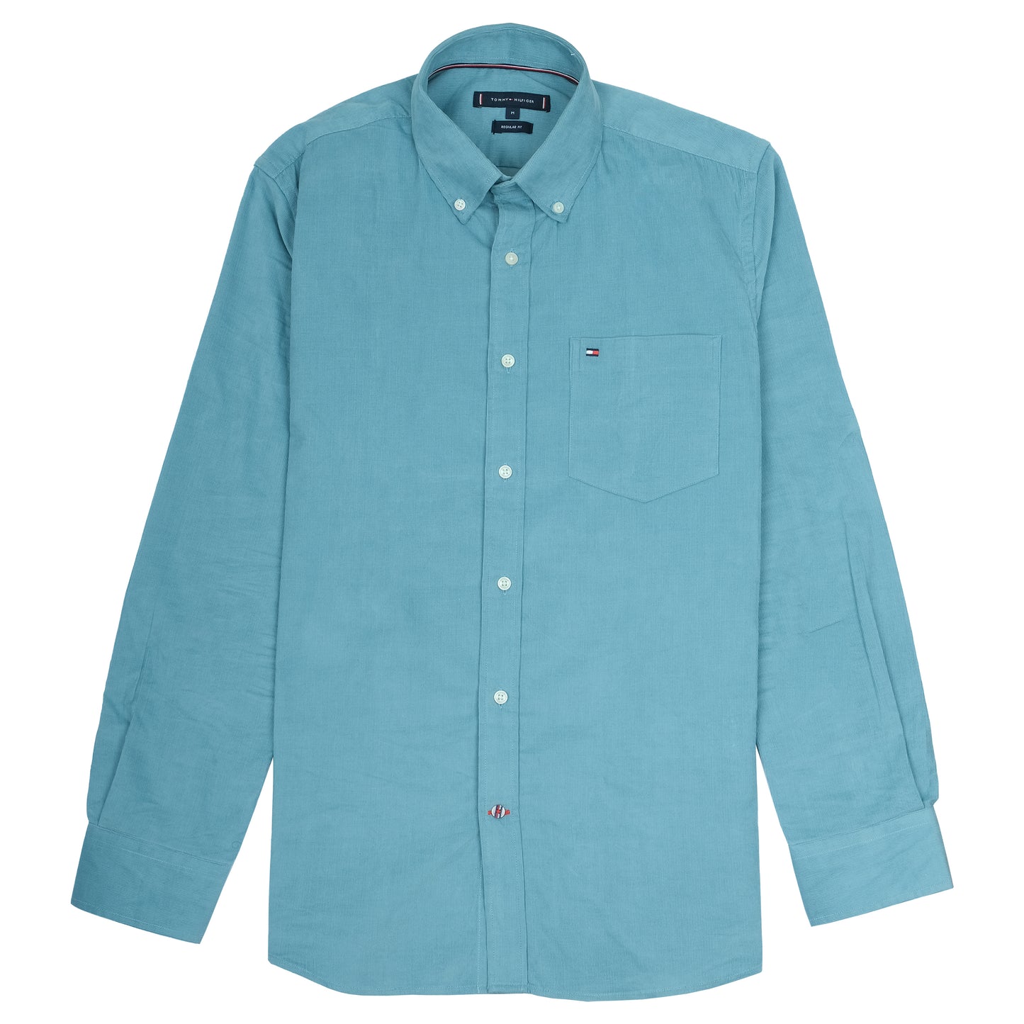 TOMMY HILFIGER Sea Blue Classic Button-Down Shirt