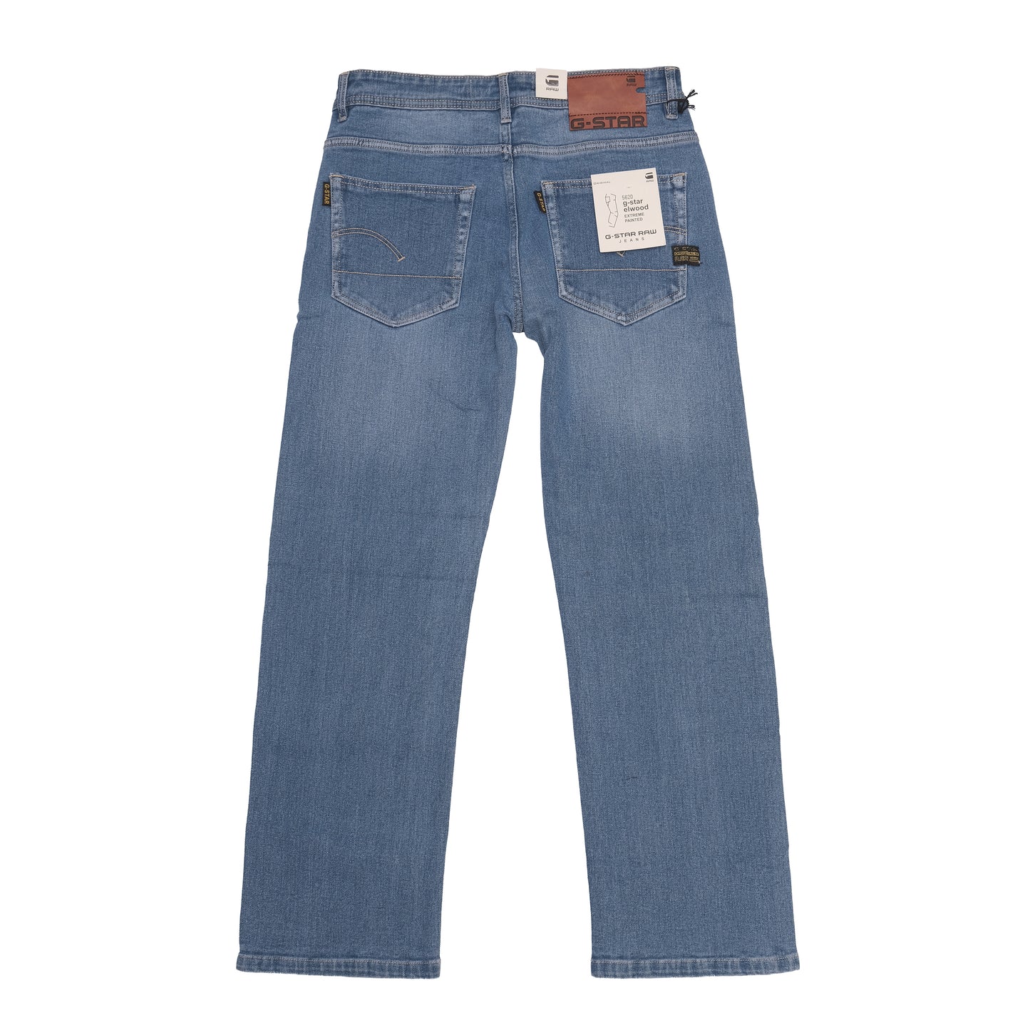 G-STAR Raw Straight Fit Light Blue Denim Jeans