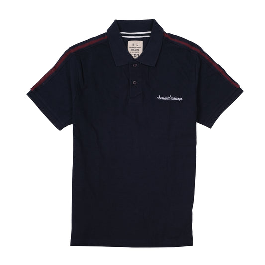 Armani Navy Blue Polo T-shirt
