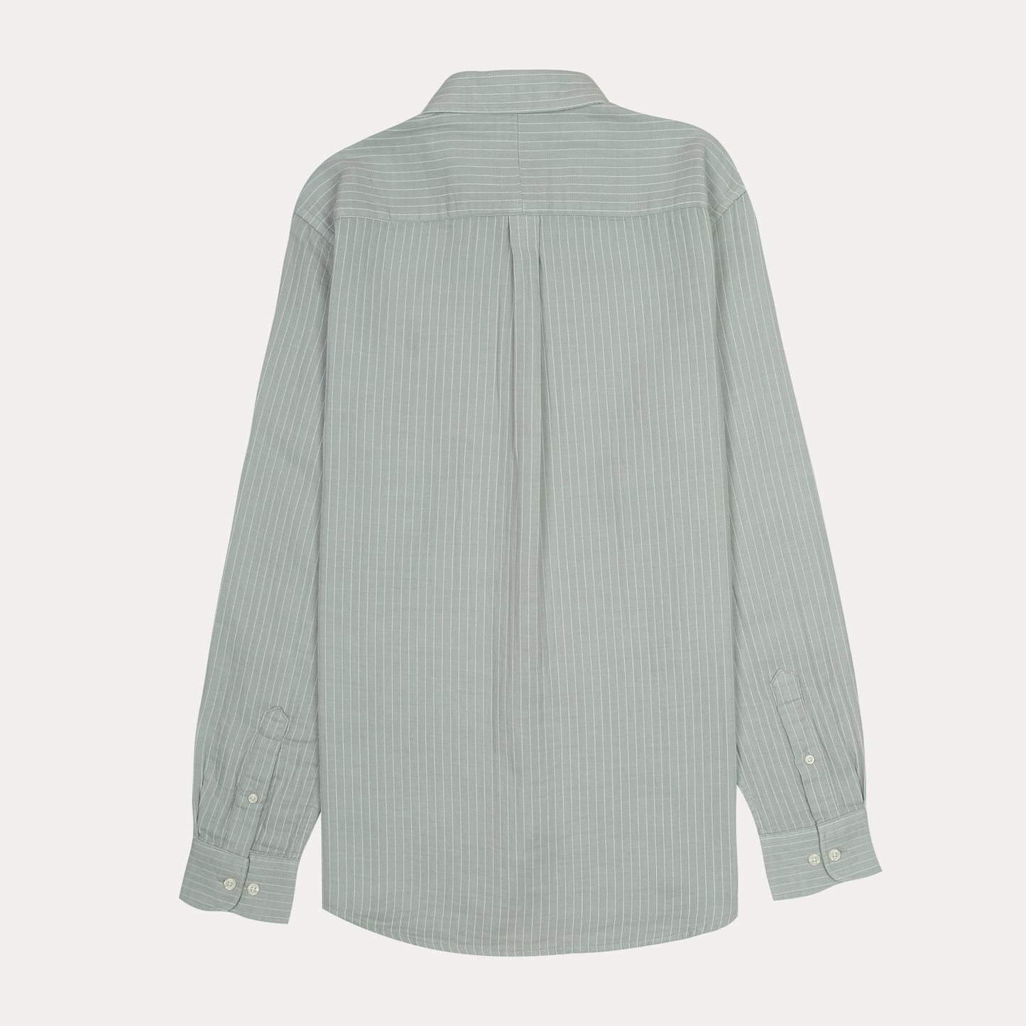 POLO RALPH LAUREN Mystic Fern Tailored Fit Long Sleeve Striped Shirt