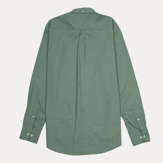 GANT Serene Fern Classic Fit Long Sleeve Printed Oxford Shirt