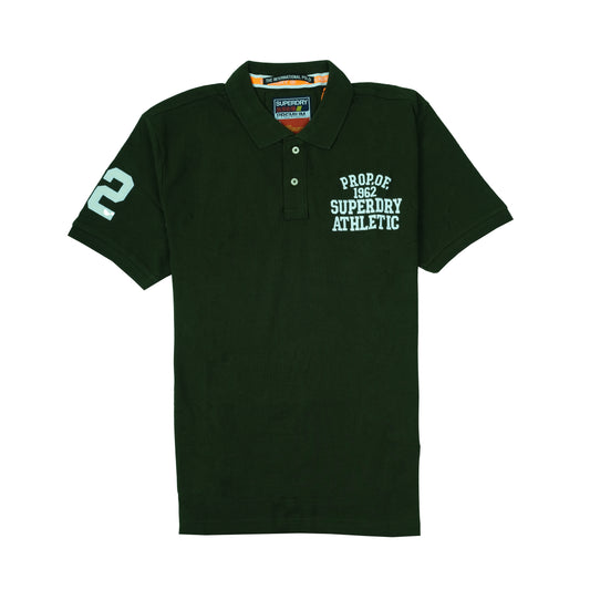 Superdry Olive Green Polo T-shirt