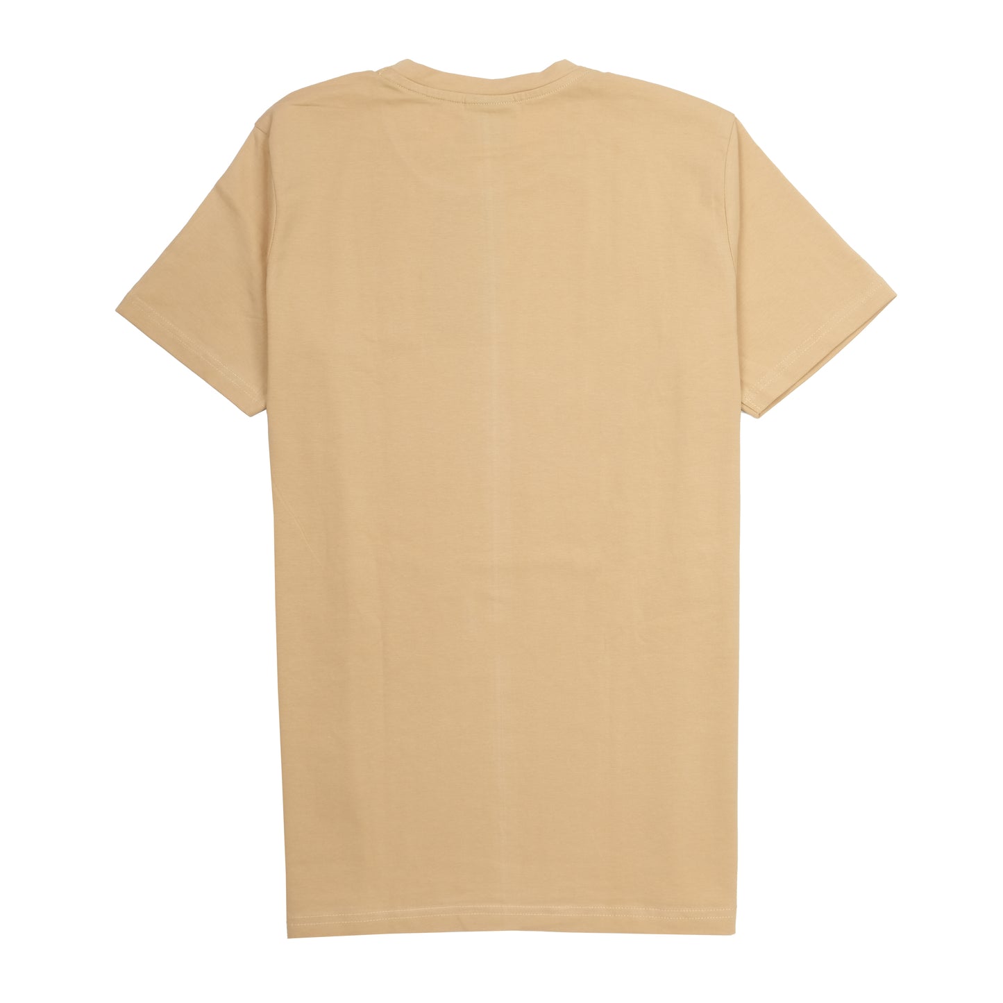 BOSS Sand Beige Graphic Line Short Sleeve T-Shirt
