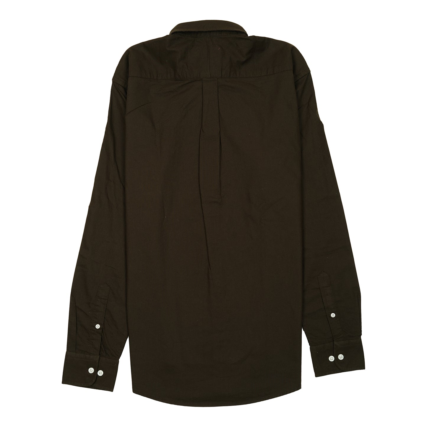 POLO RALPH LAUREN Earthy Walnut Custom Fit Long Sleeve Button-Down Shirt