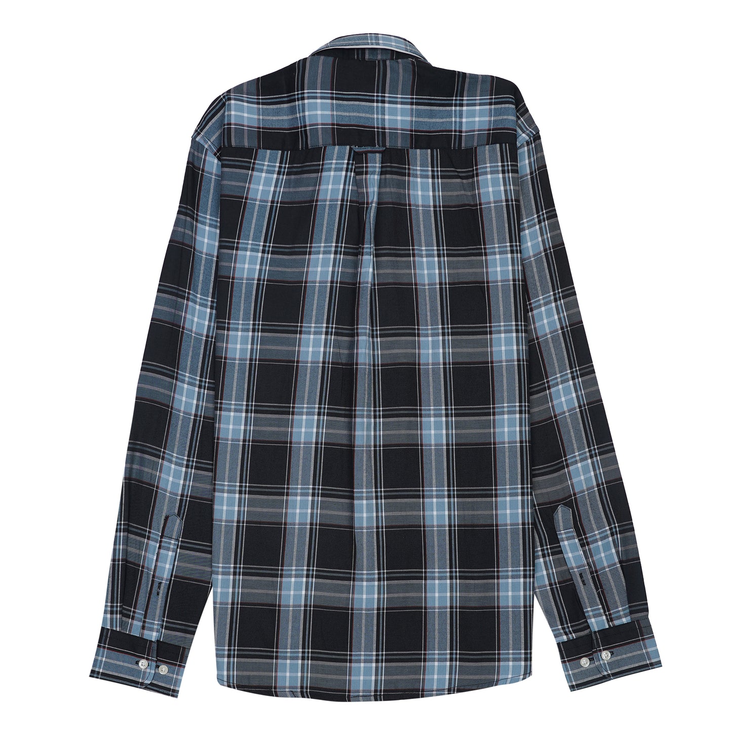 U.S. POLO ASSN. Ethereal Teal Tailored Fit Long Sleeve Check Shirt