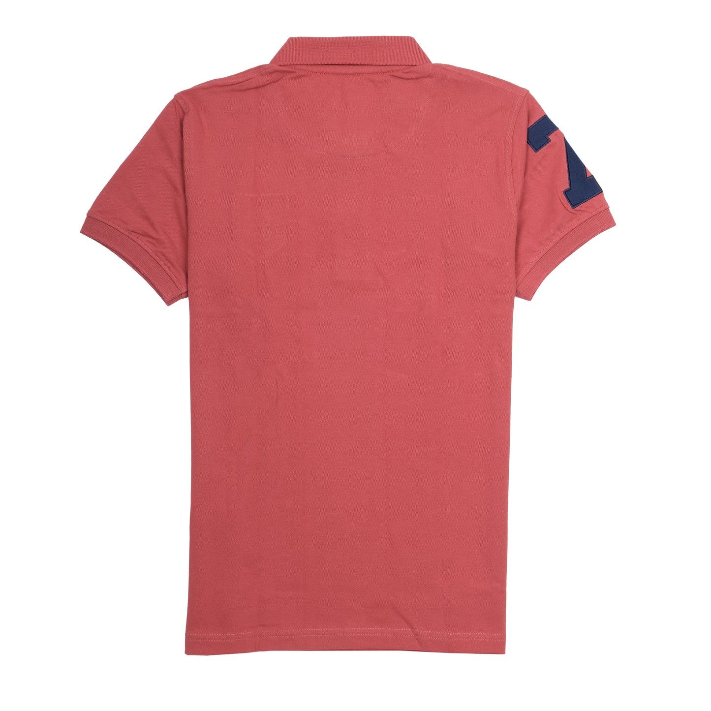 SUPERDRY Classic Red Sport Polo with Navy Accent