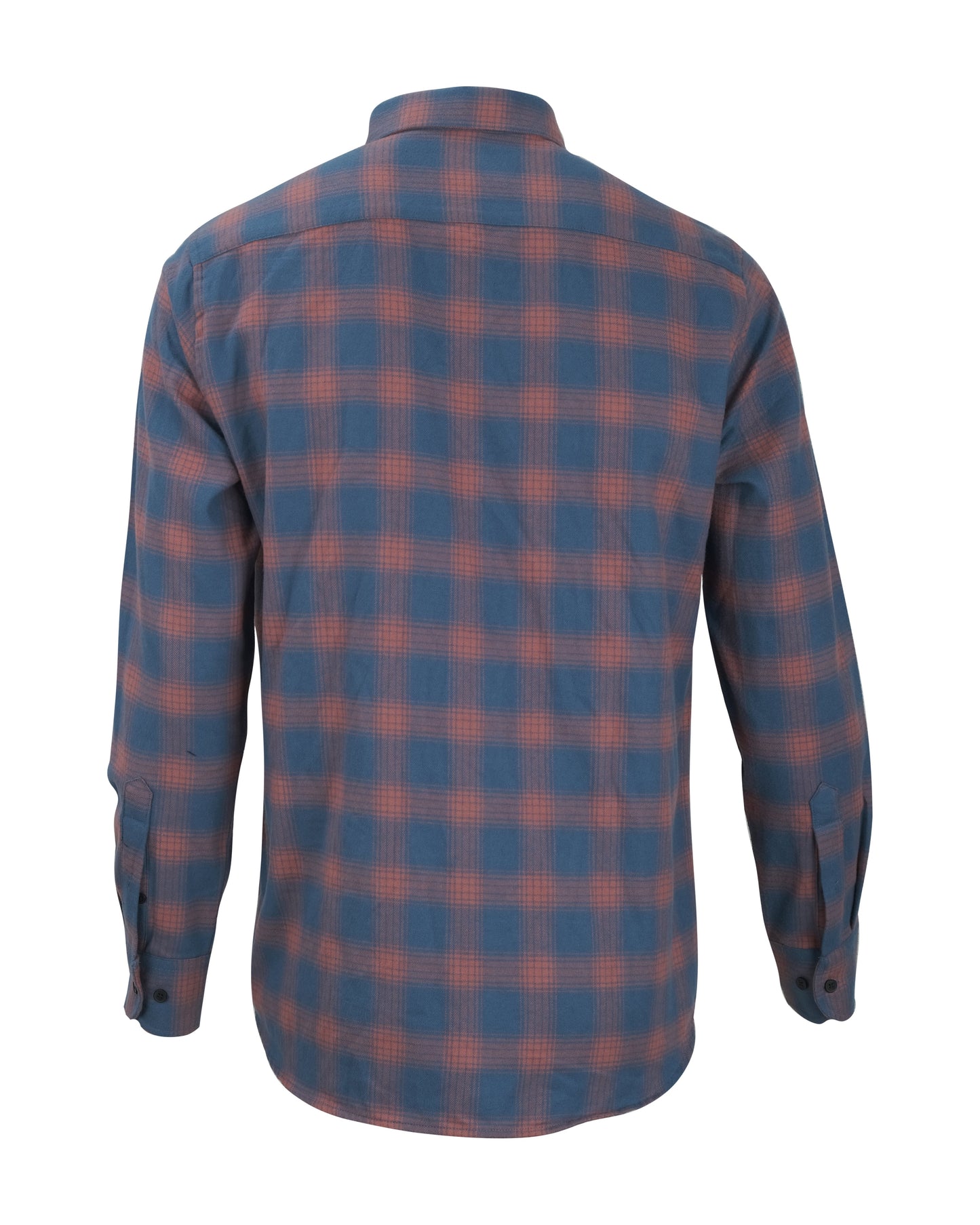 HACKETT LONDON Blue Red Plaid Long Sleeve Button-Down Oxford Shirt