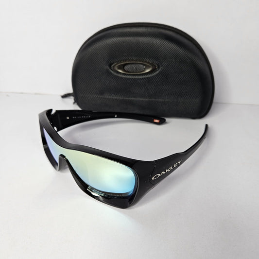 OAKLEY Radiant Teal Streamlined Fit Iridium Lens Sunglasses