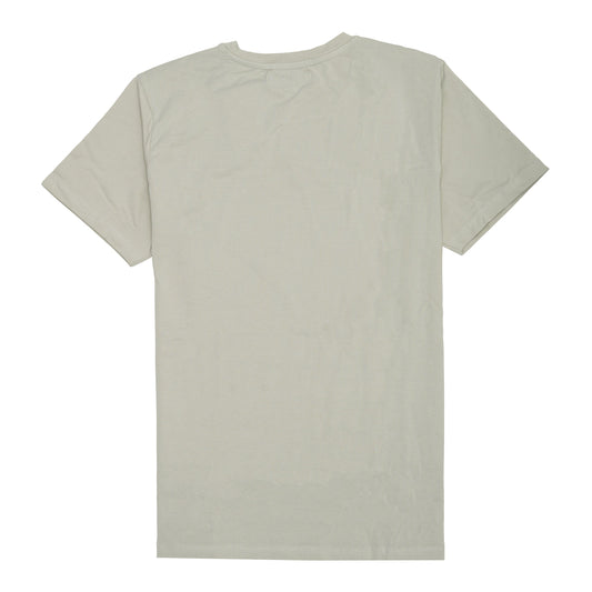 BALMAIN Silver Mist Classic Fit Short Sleeve Logo Tee