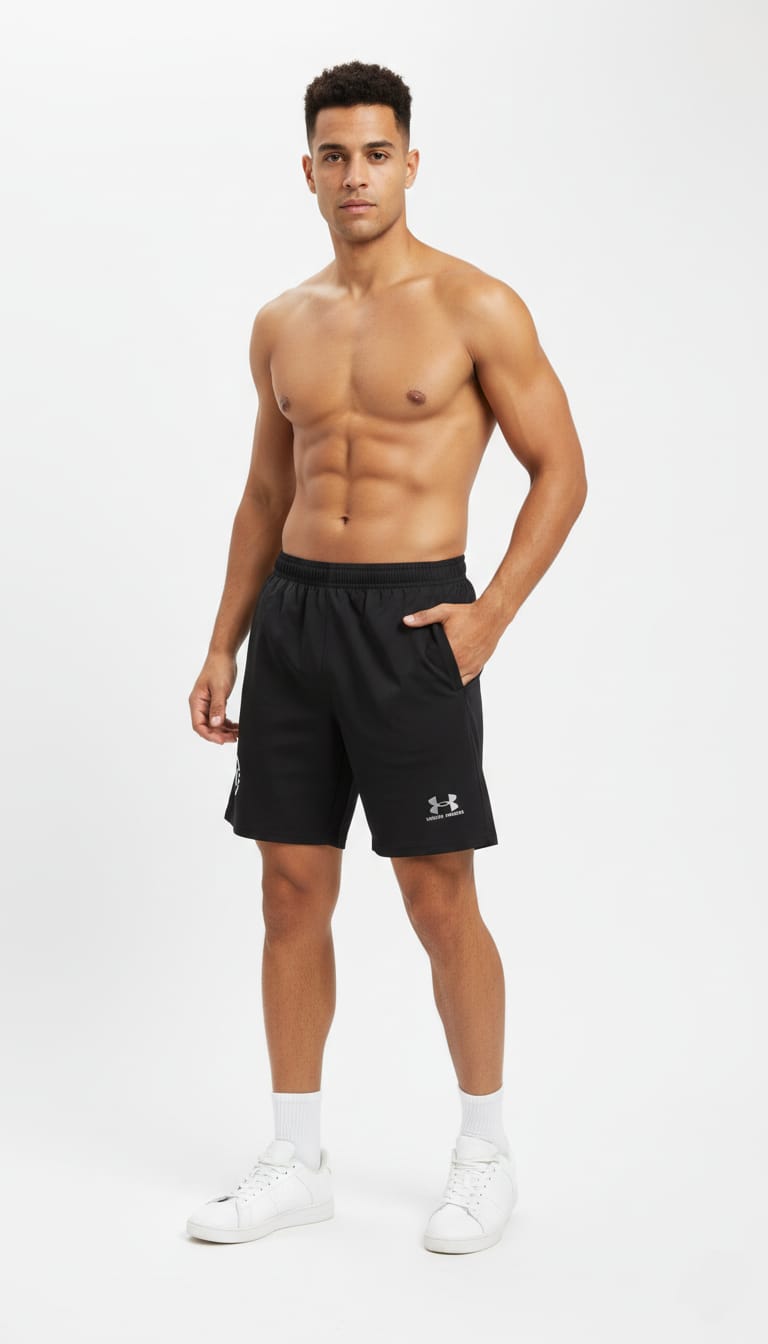 UNDER ARMOUR Radiant Turquoise Tailored Fit Performance Training Shorts