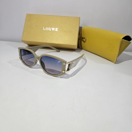 LOEWE Vintage Oval Sunglasses with Case