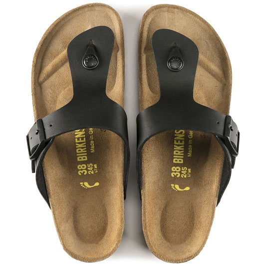 BIRKENSTOCK Onyx Noir Classic Fit Birko Flor Sandals