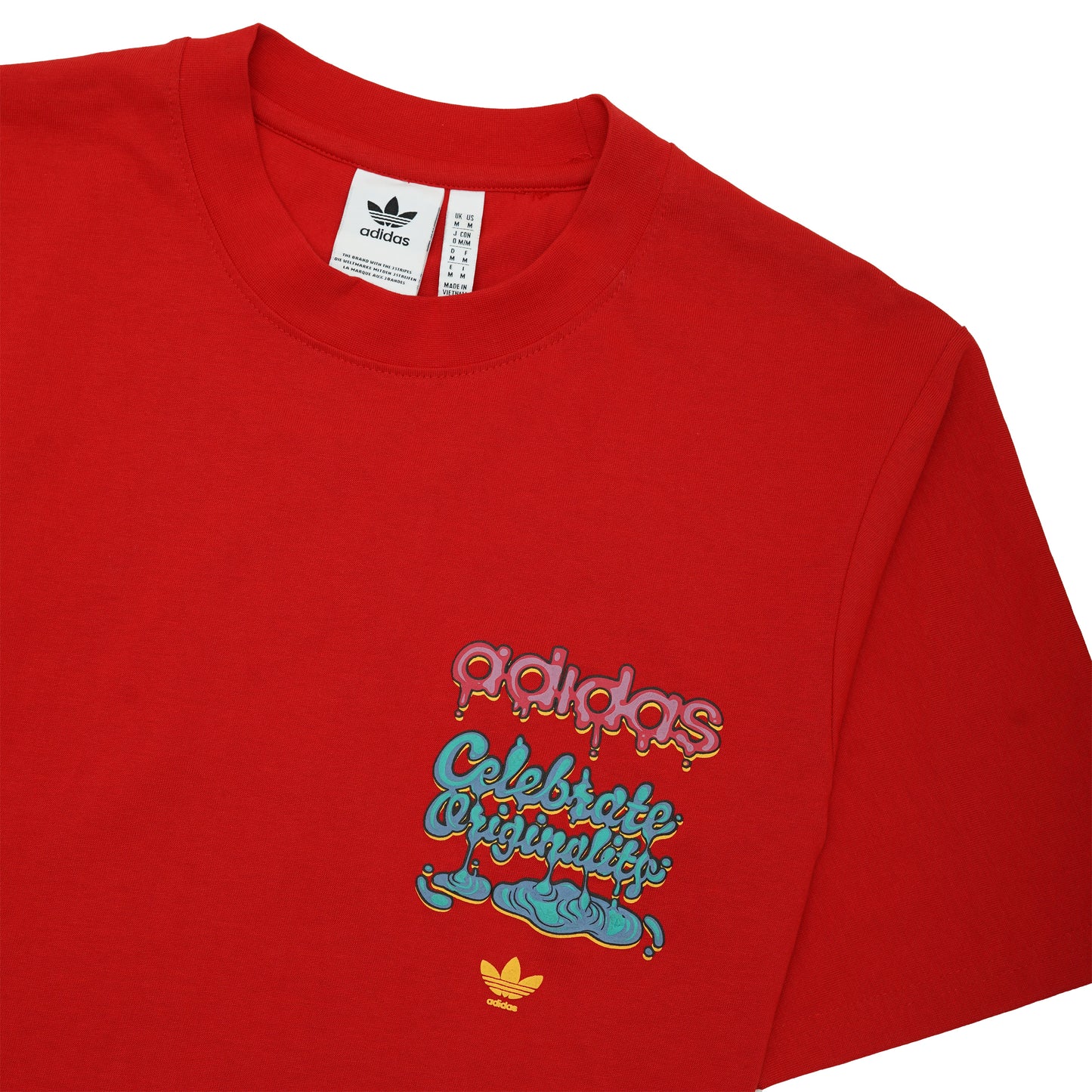 ADIDAS Red Celebrate Originals Graphic T-Shirt