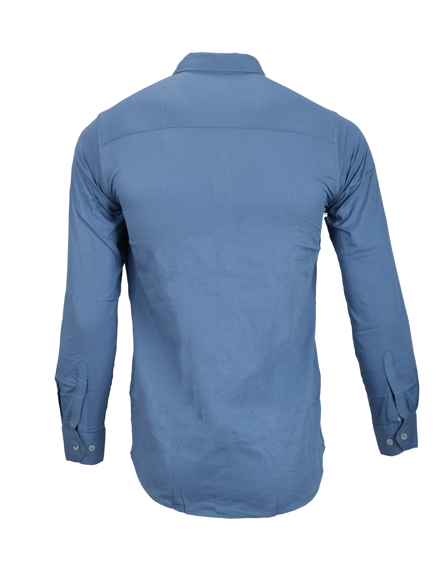 TOMMY HILFIGER Blue Essential Slim Fit Long Sleeve Shirt